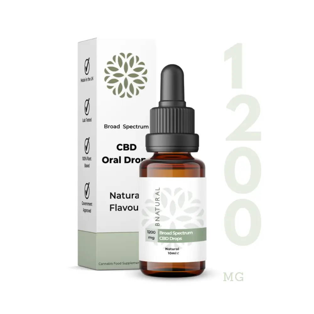 Bnatural 1200mg Oil - 10ml bottle