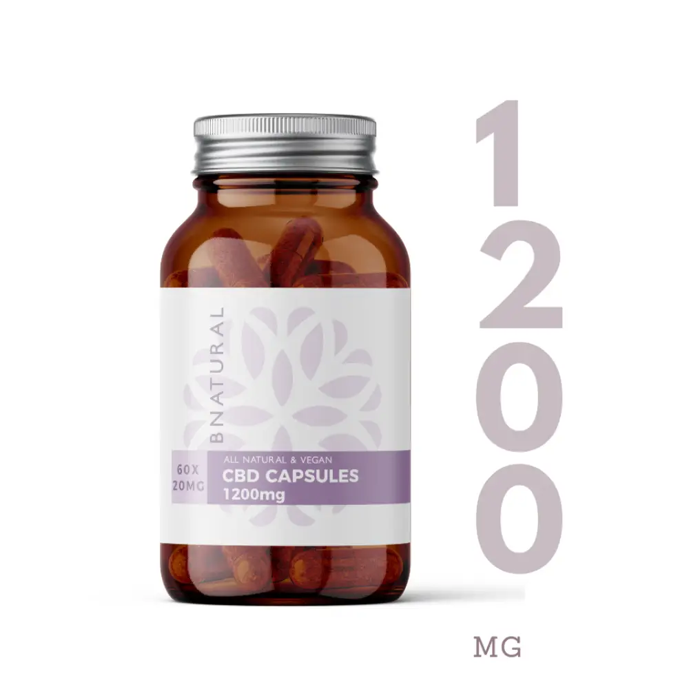 Bnatural CBD Capsules 20mg