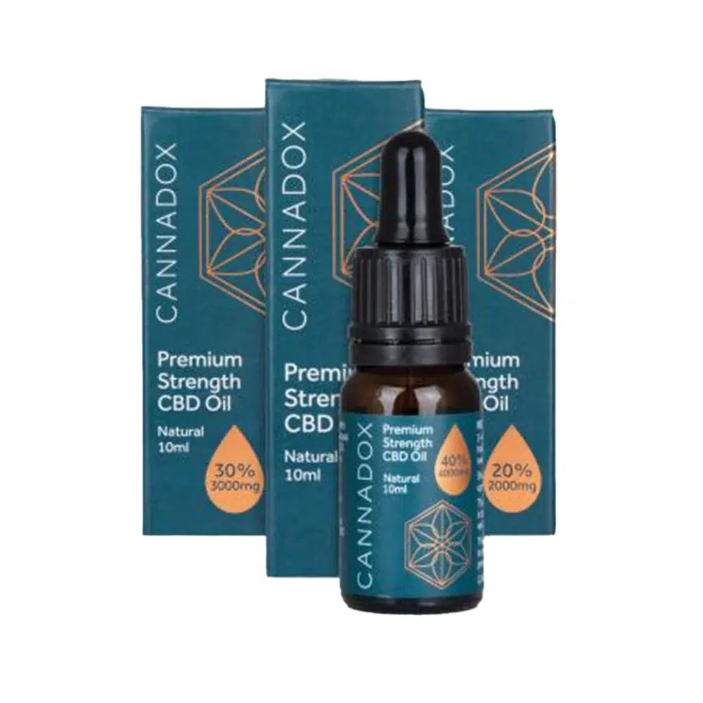 CANNADOX 20% Premium Strength CBD Oil 10ml-new